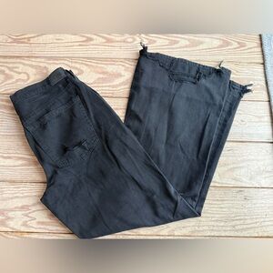 American Eagle low rise baggy flare jeans size 8 petite